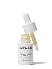 Alpha-H Midnight Reboot ser de noapte exfoliant cu acid glicolic miniatura, 10 ml