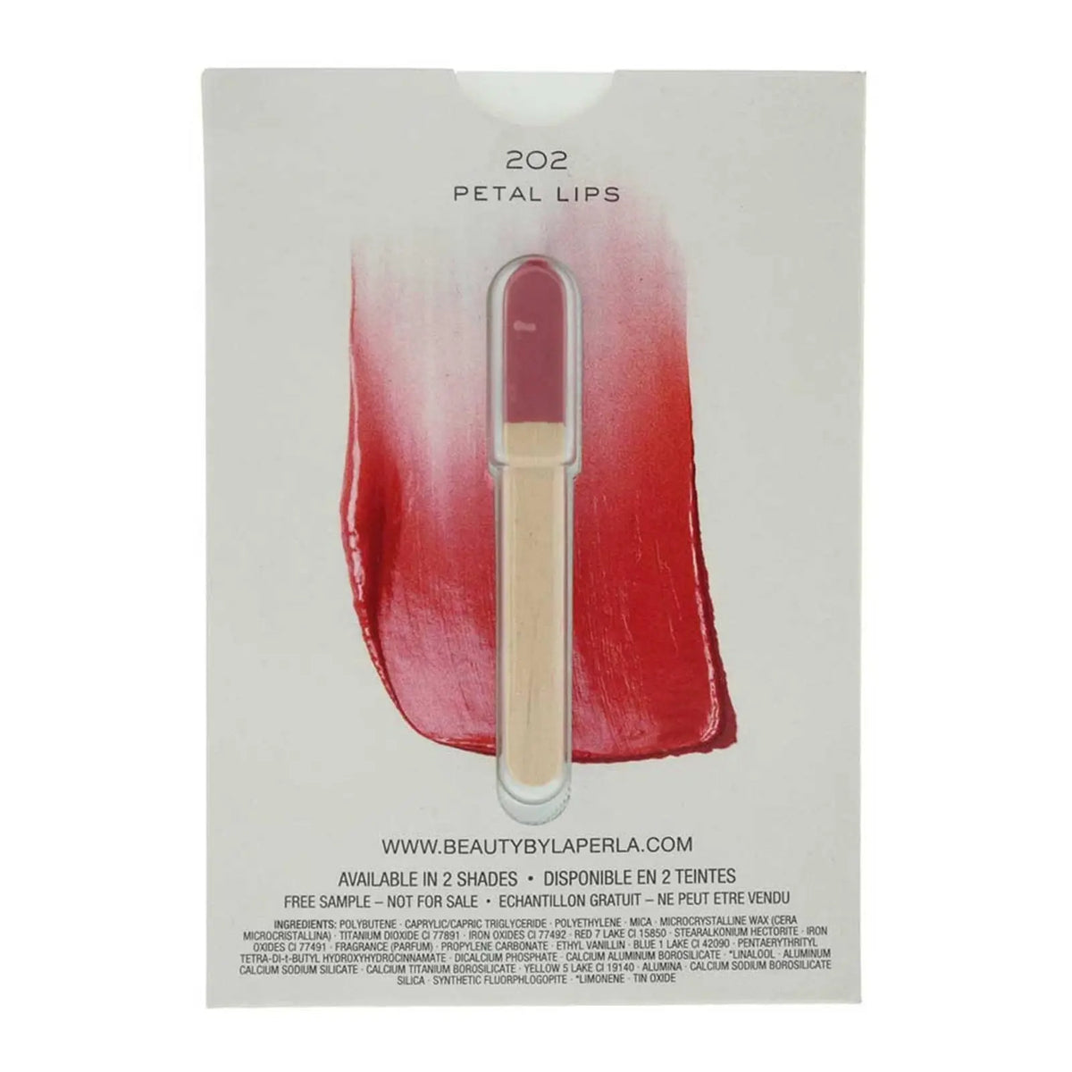 La Perla Satin Lips ruj 202 Petal, 0.08 g (mostra) La Perla