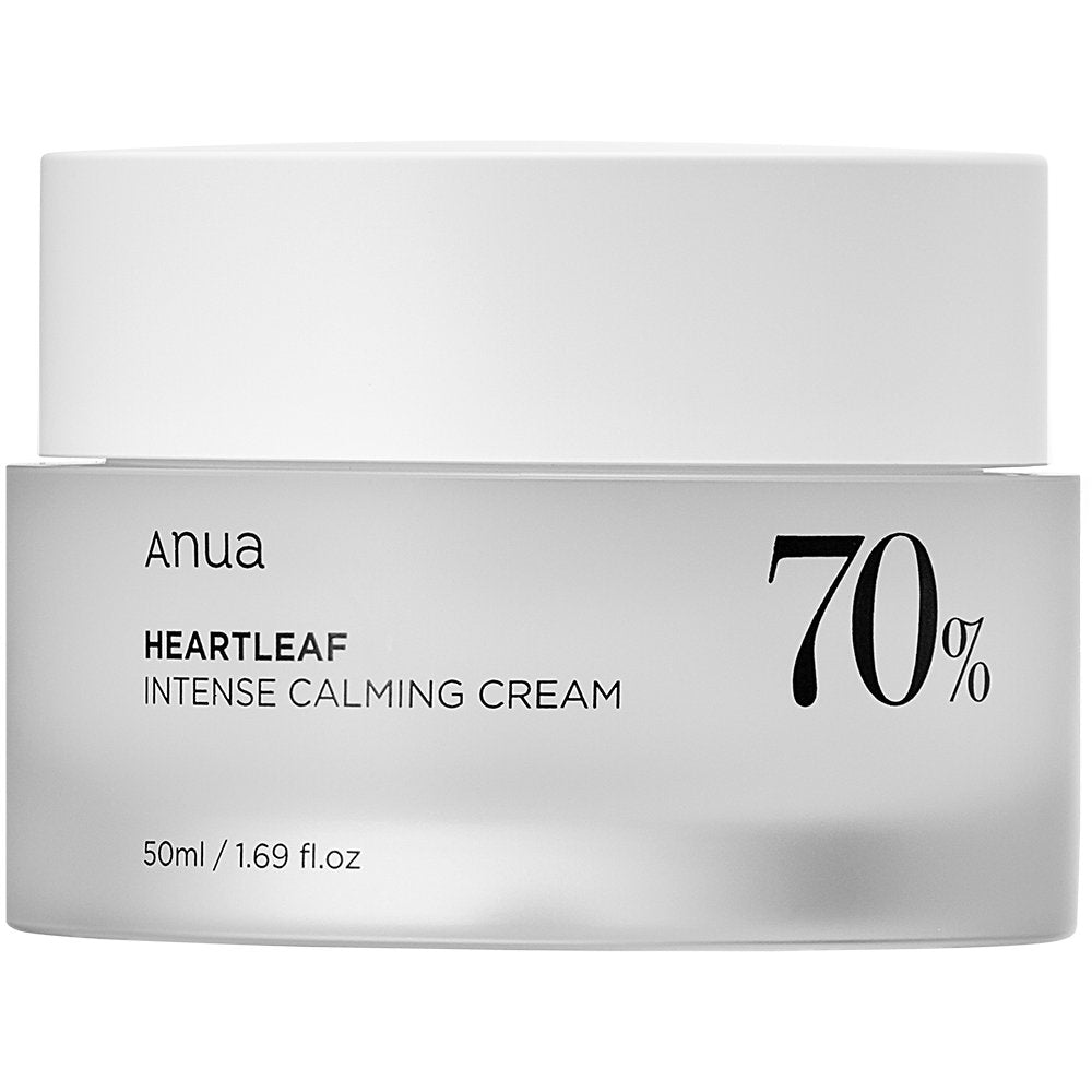 Anua, Heartleaf 70%, Calmant, Smântână, Pentru față, 50 ml