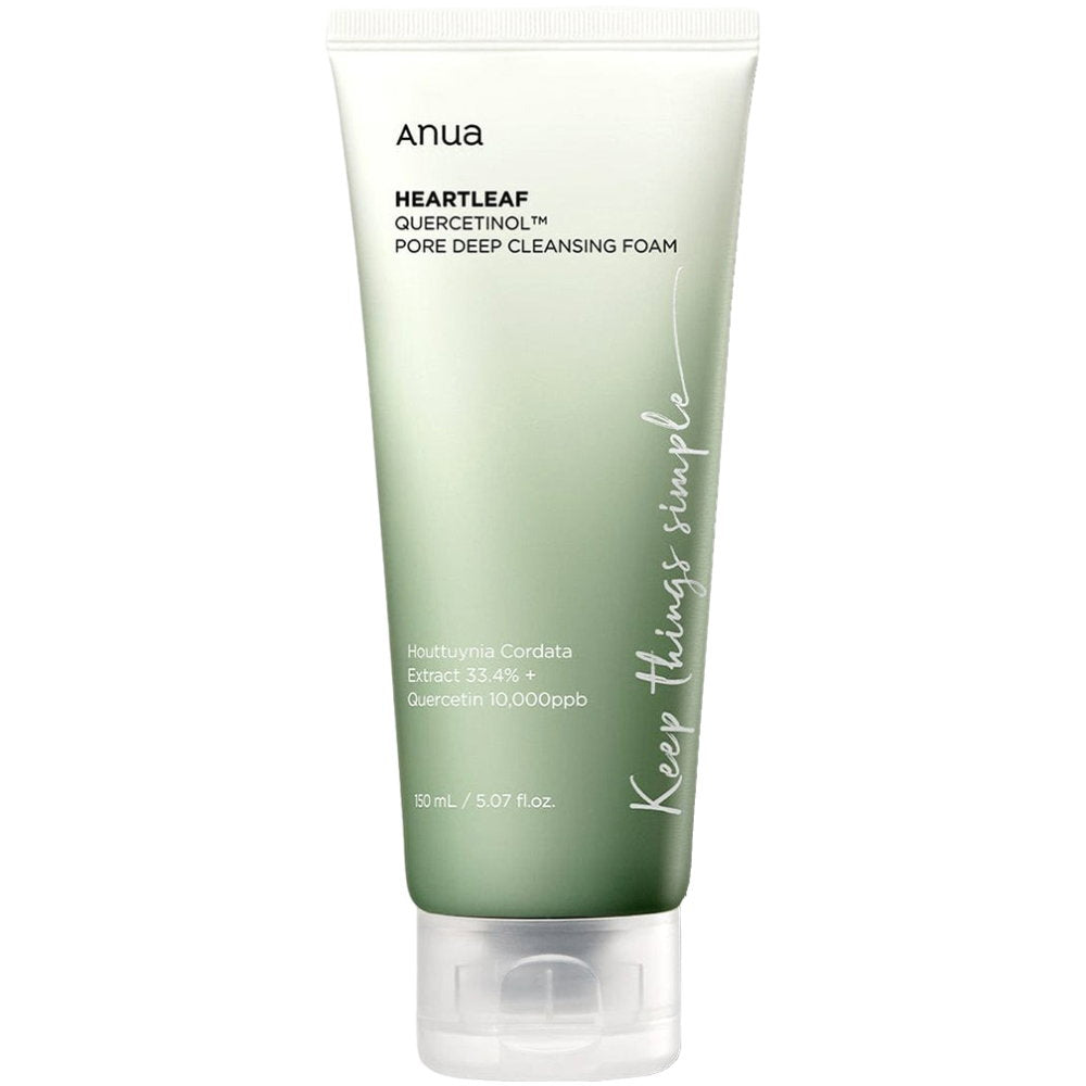Anua, Heartleaf Quercetinol, Curățarea porilor, Spumă de curățare, 150 ml