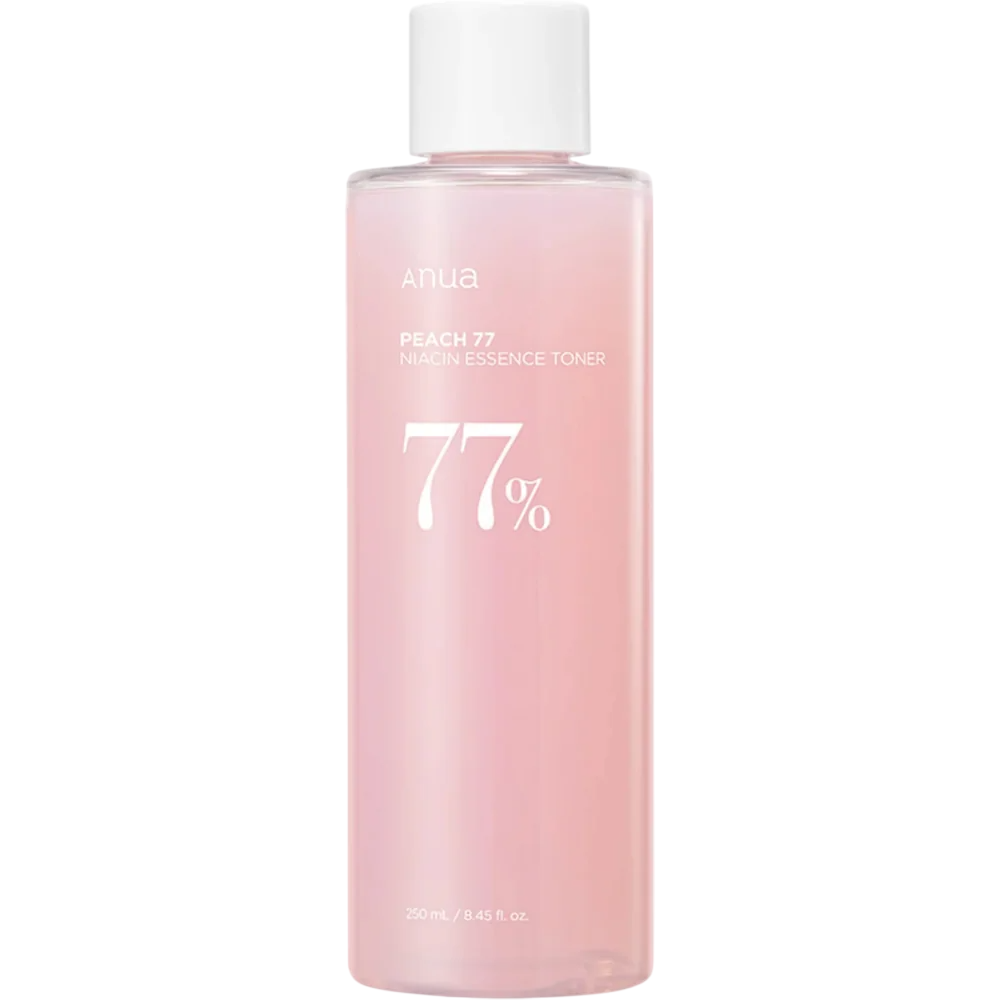 Anua, Peach 77%, Niacinamidă, Luminare, Loțiune tonică, Pentru față, 250 ml
