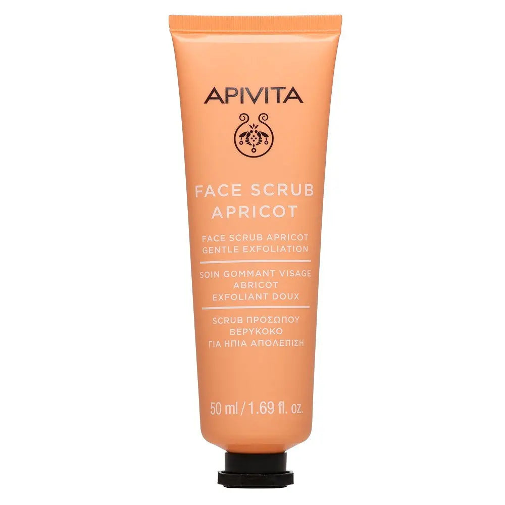 Apivita Apricot Exfoliant pentru fata, 50 ml Apivita