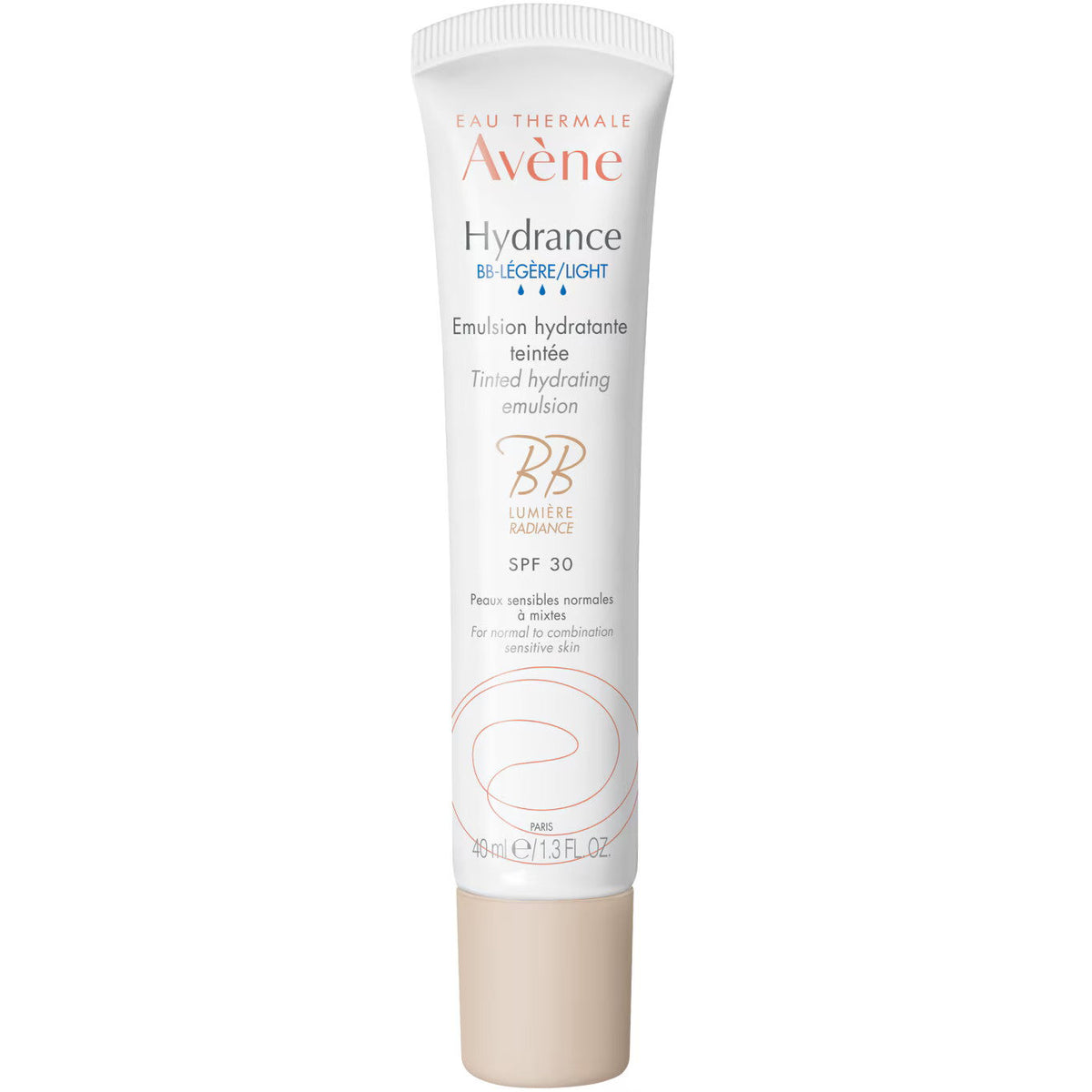 Avene Hydrance Light crema nuantatoare Deschis SPF 30, 40 ml