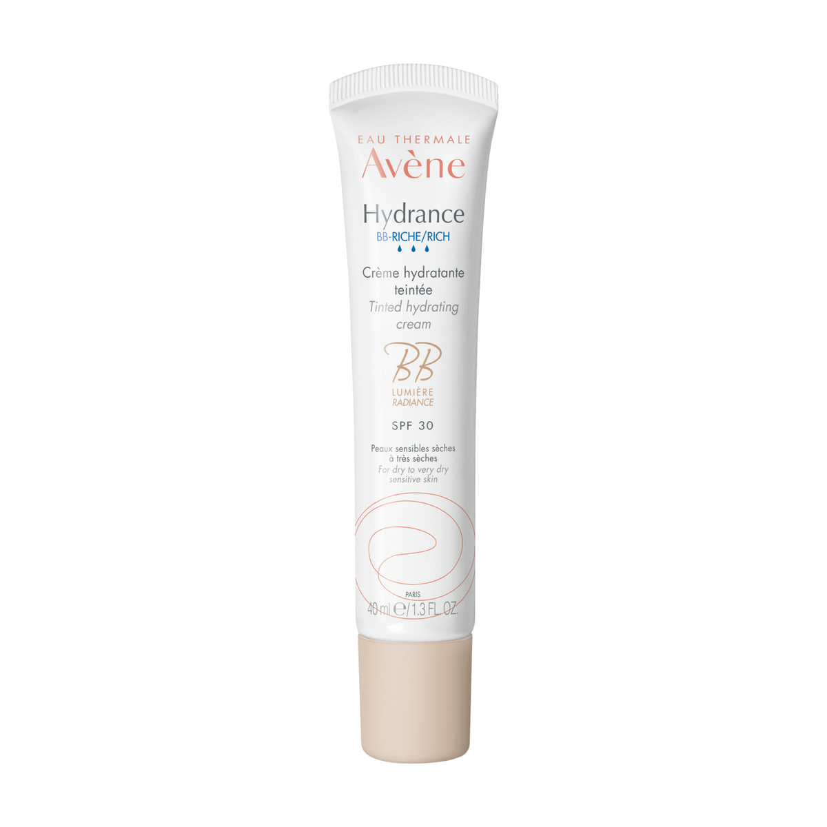 Avene Hydrance Rich crema nuantatoare Deschis SPF 30, 40 ml