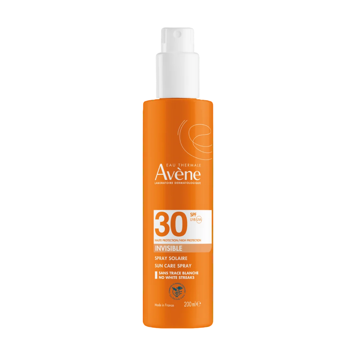 Avene Sun Care spray protectie solara corp SPF 30, 200 ml