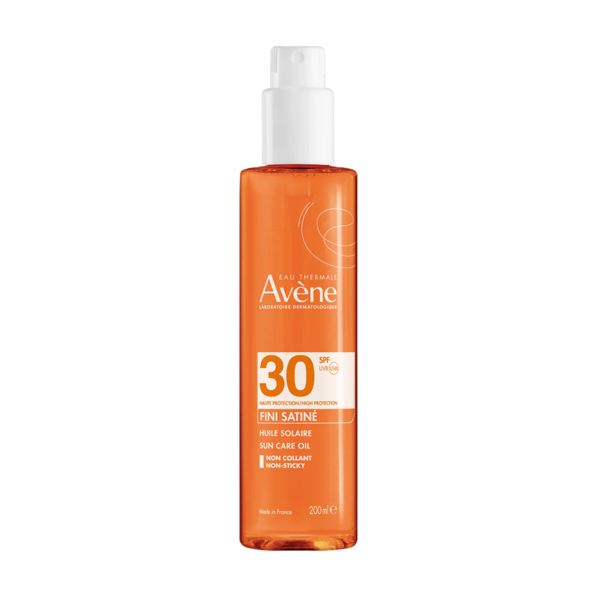 Avene Sun Care ulei de corp hidratant SPF 30, 200 ml
