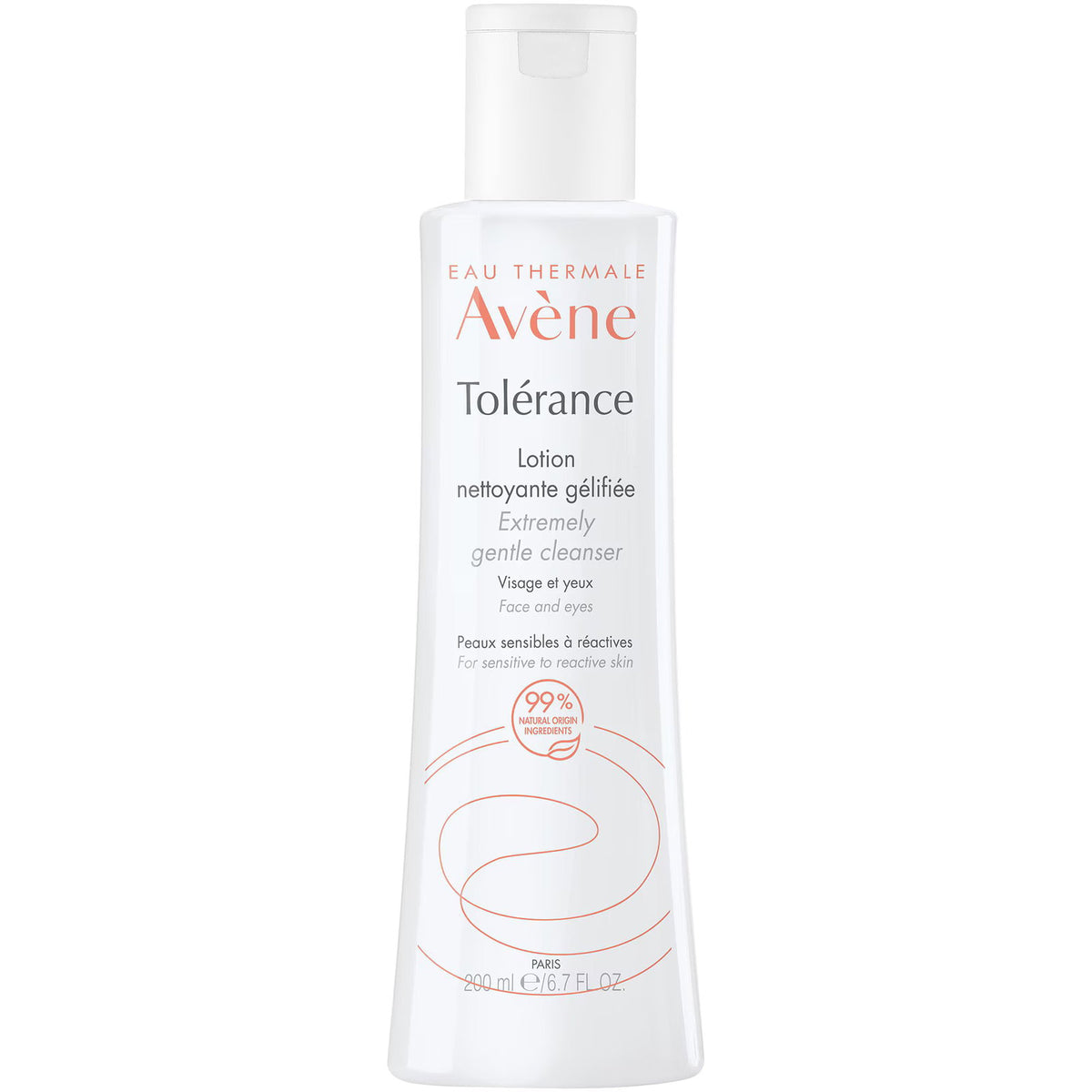 Avene Tolerance lotiune de curatare pentru fata, 200 ml