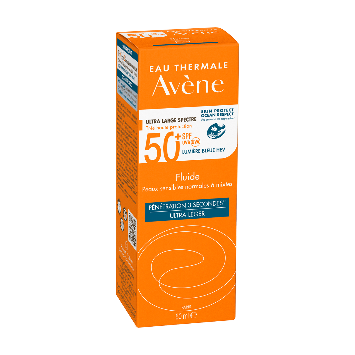 Avene Triasorb fluid de zi fata SPF 50+, 50 ml