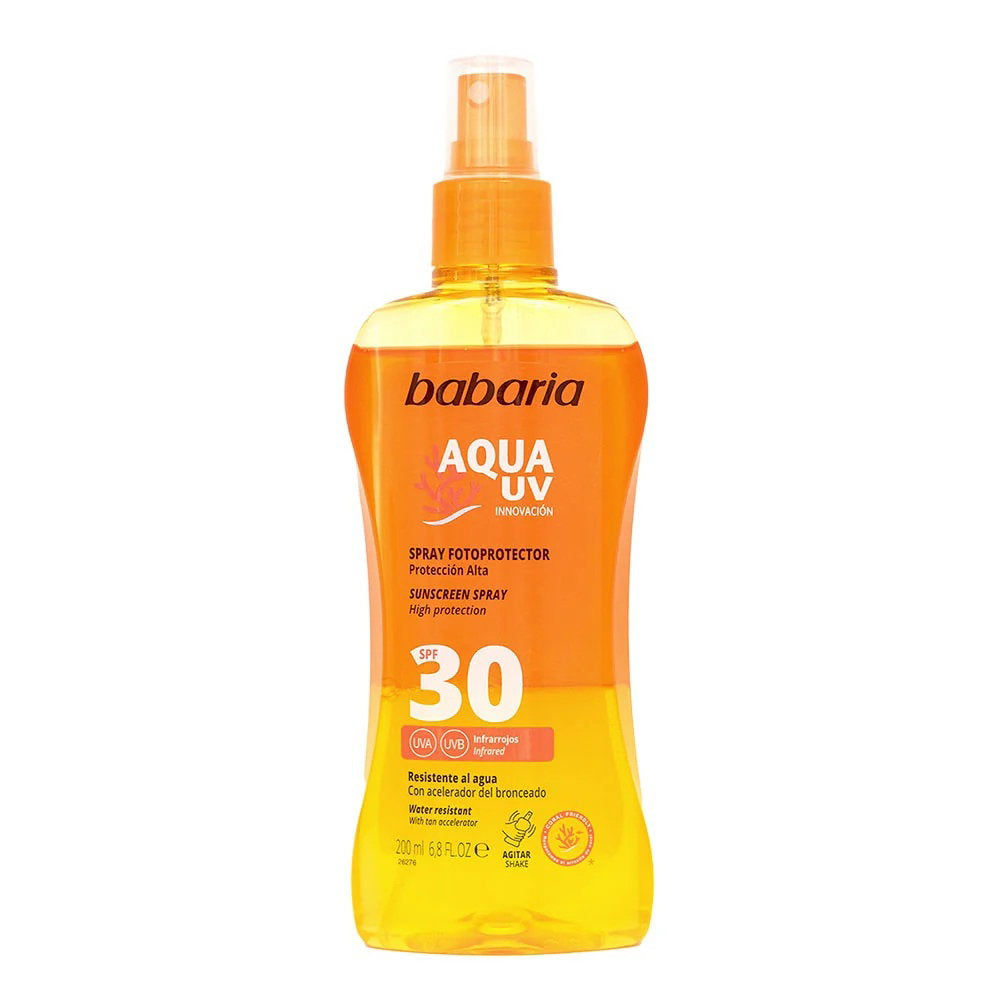 Babaria Aqua UV spray protectie solara SPF30, 200 ml