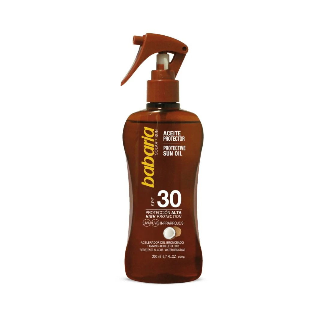 Babaria Protective ulei cu protectie solara SPF 30, 200 ml