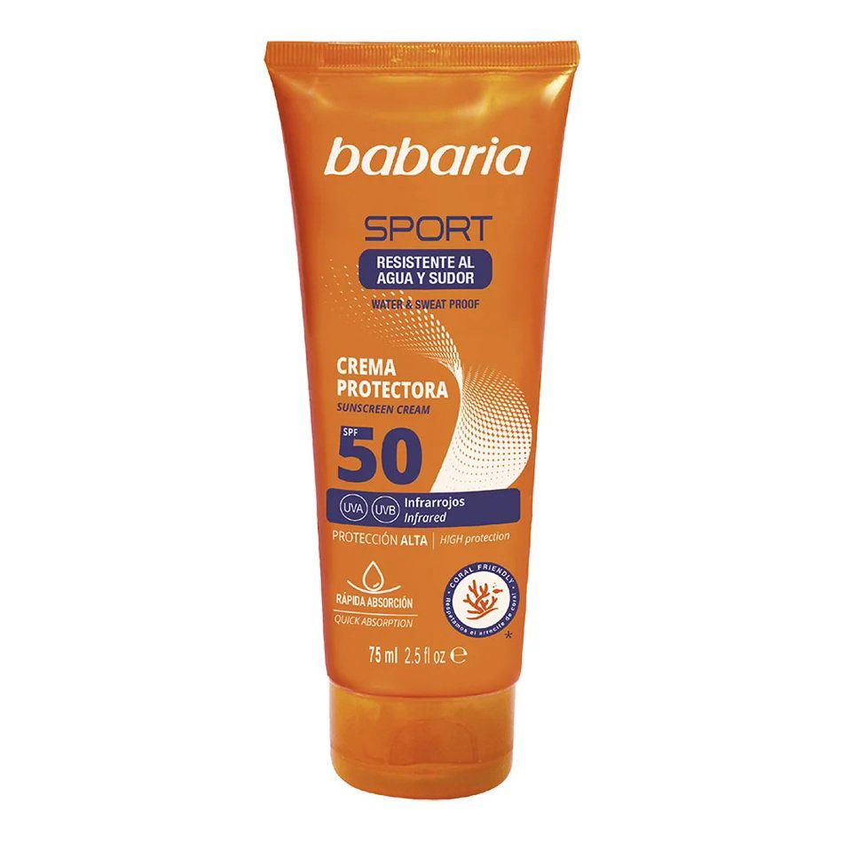 Babaria Sport crema protectie solara SPF50, 75 ml
