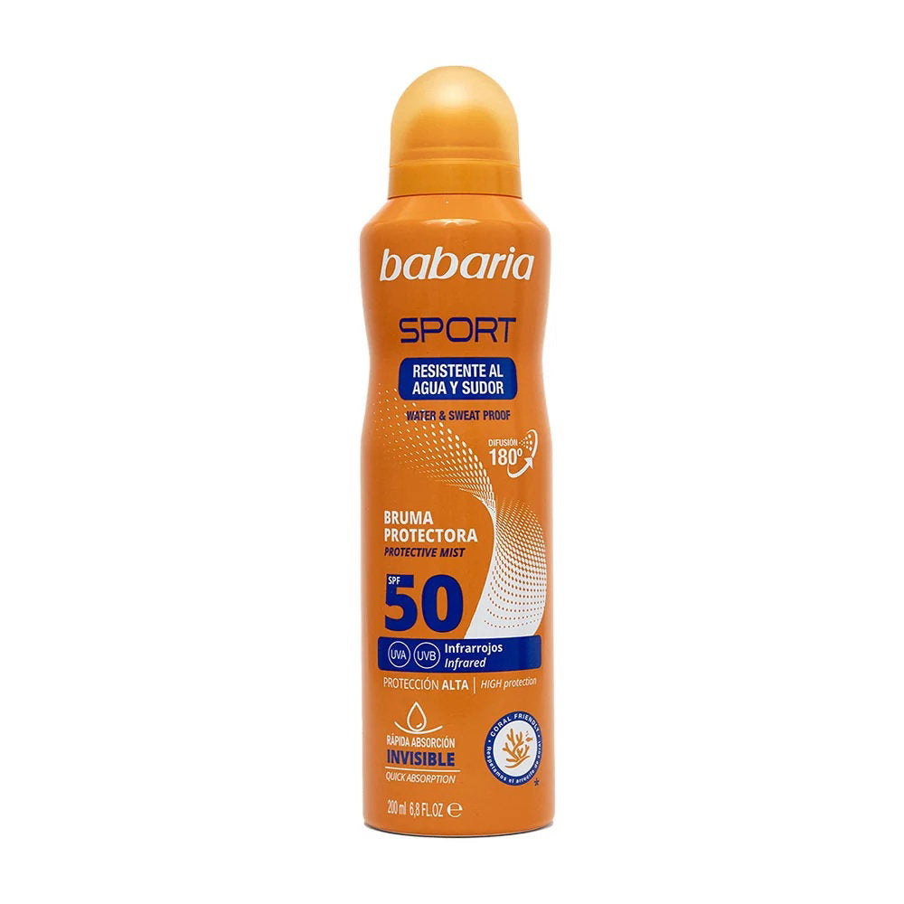 Babaria Sport spray cu protectie solara SPF 50, 75 ml
