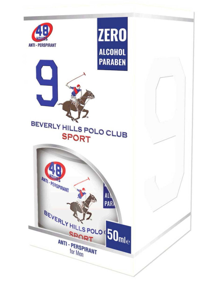 Beverly Hills Polo Club 1982 Sport 9 deodorant spray barbati, 50 ml