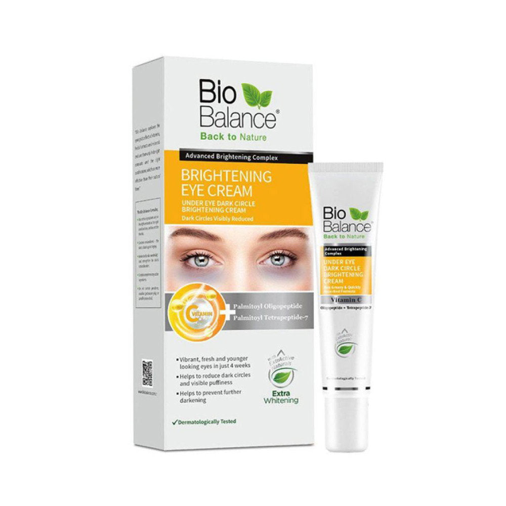 Bio Balance Brightening crema pentru ochi iluminatoare, 15 ml