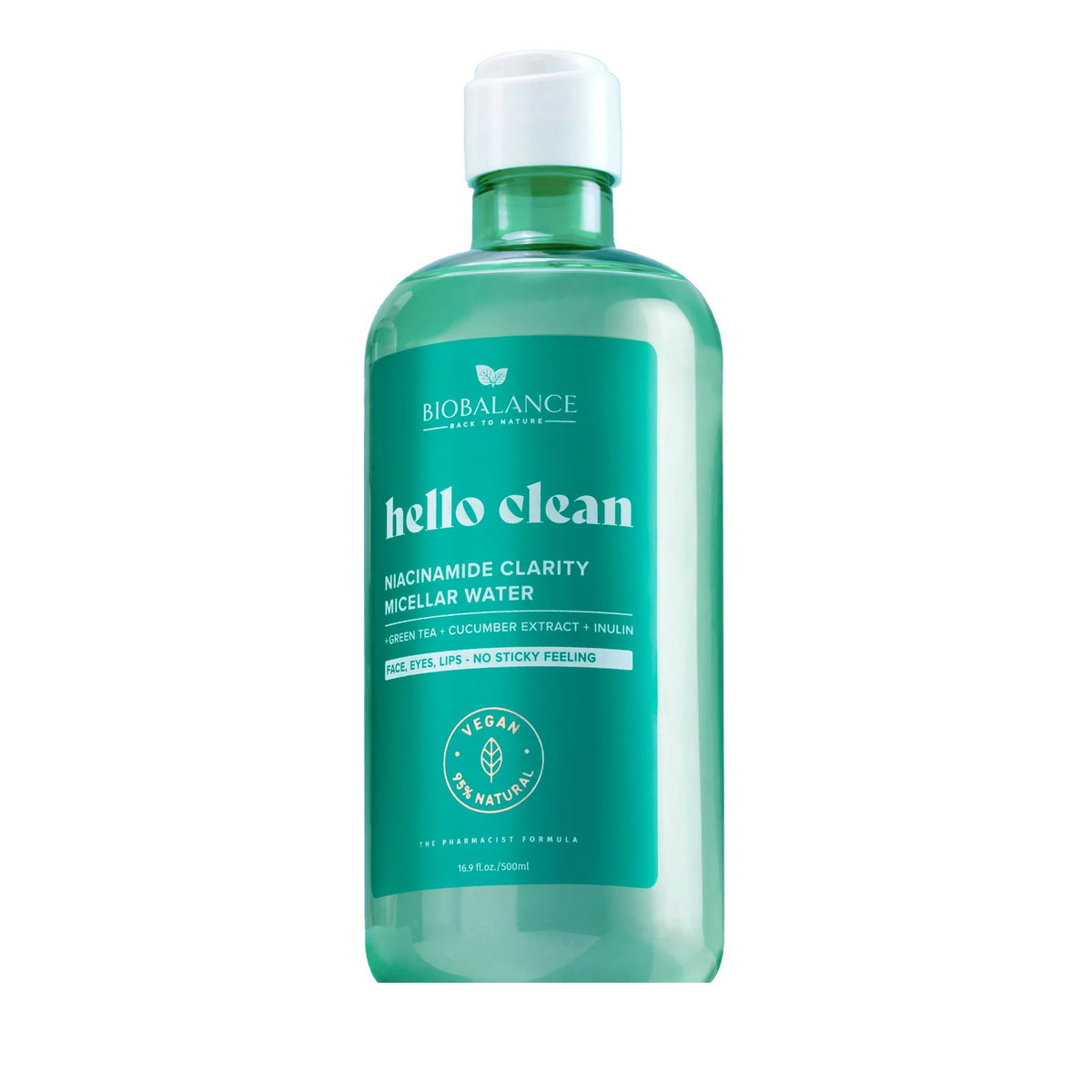 Bio Balance Niacinamide Clarity apa micelara ten gras, 500 ml
