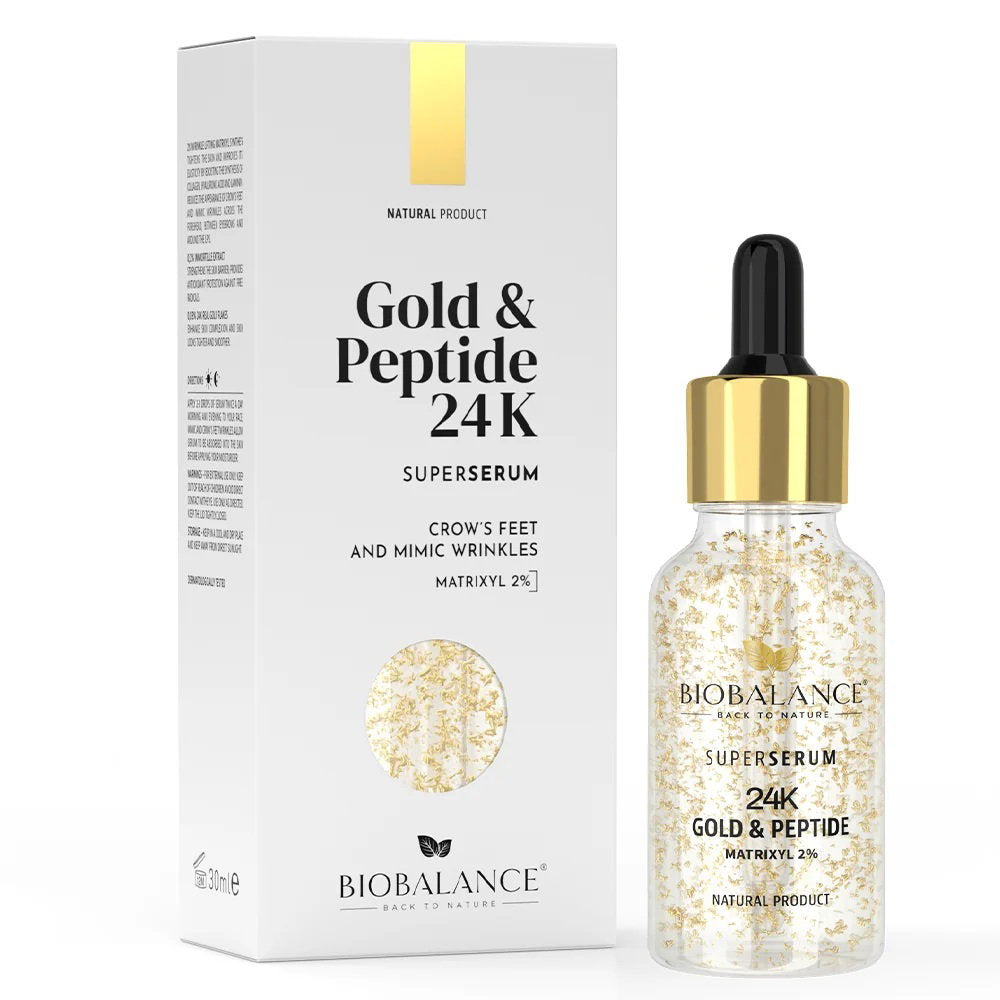 Bio Balance Gold & Peptide 24K ser pentru contur ochi, 30 ml