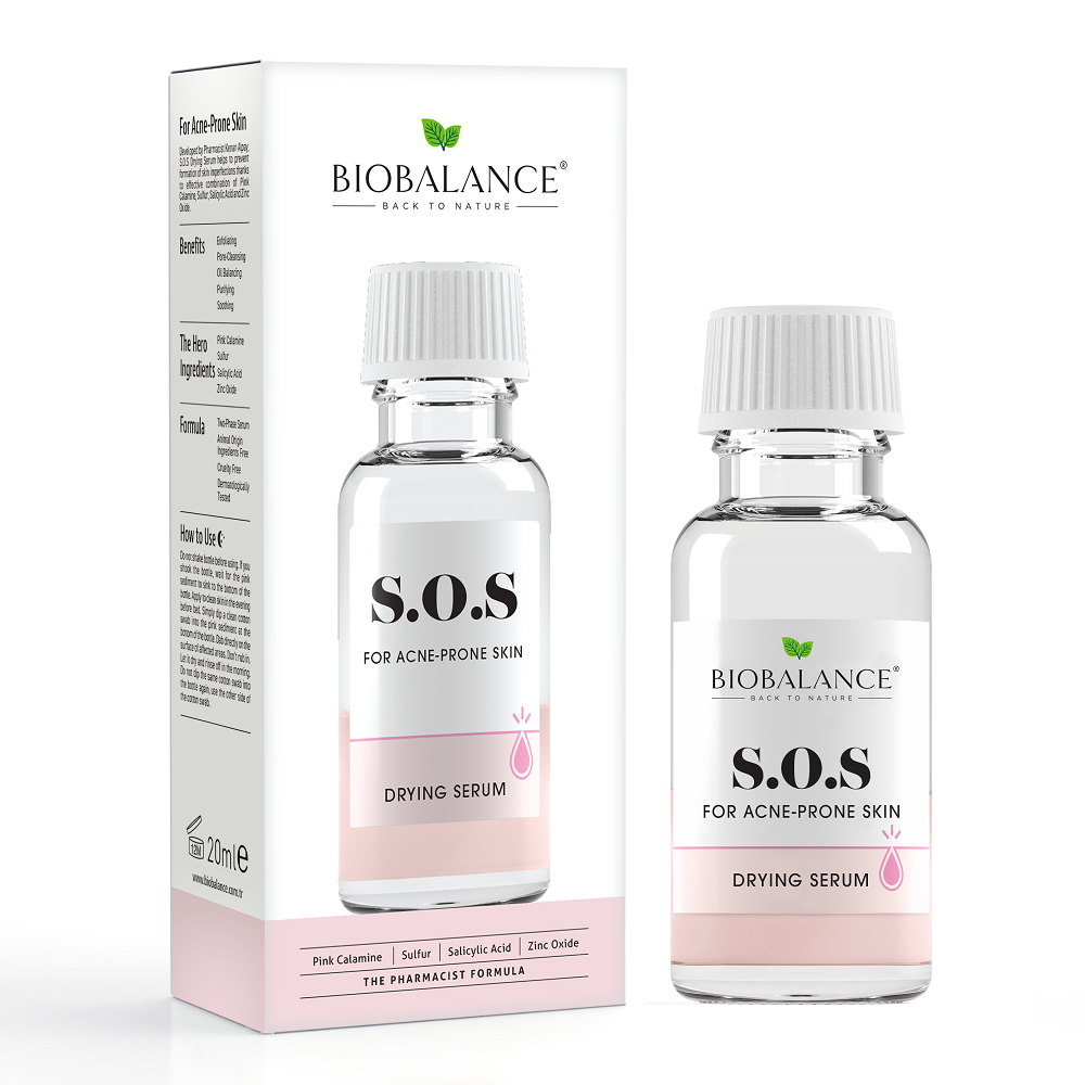 Bio Balance S.O.S lotiune tonica purificatoare, 20 ml