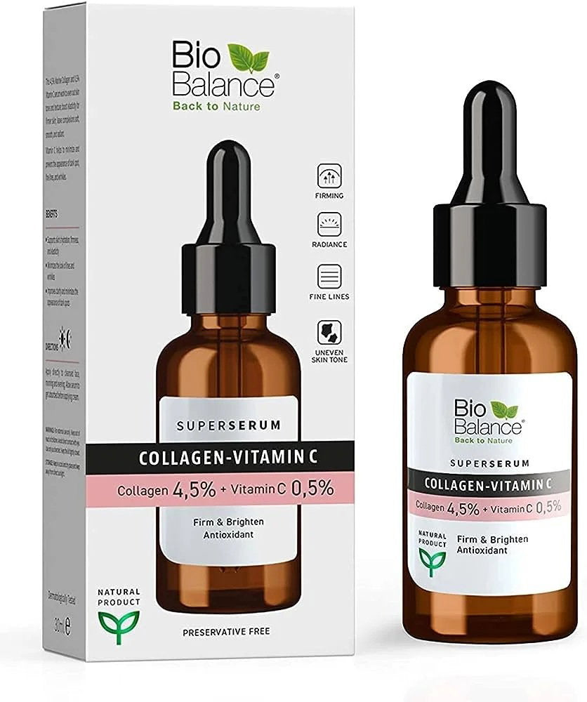 Bio Balance Collagen Vitamin C ser de fata, 30 ml