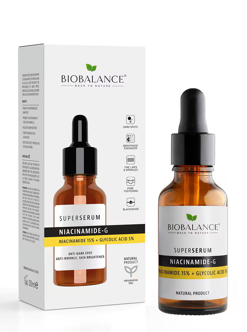 Bio Balance Niacinamide-G ser de fata antipete, 30 ml