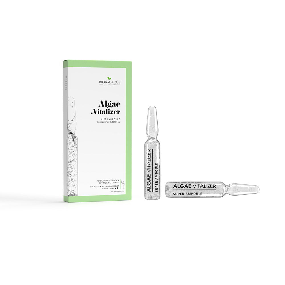 Bio Balance Algae Vitalizer fiole tratament fata si gat, 10 x 2 ml