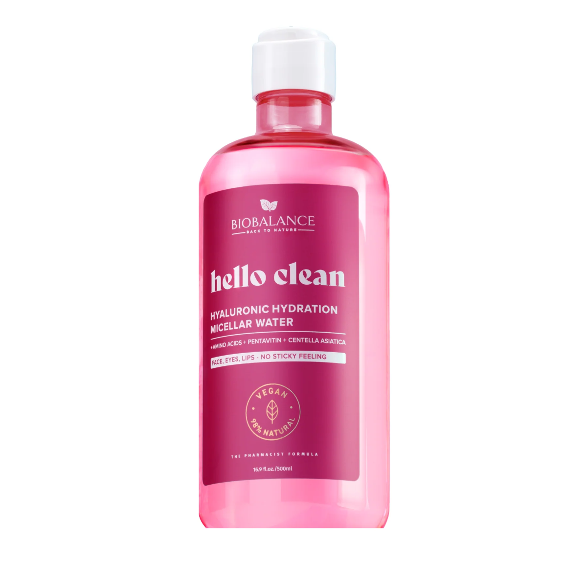 Bio Balance Hyaluronic Hydration apa micelara hidratanta, 500 ml