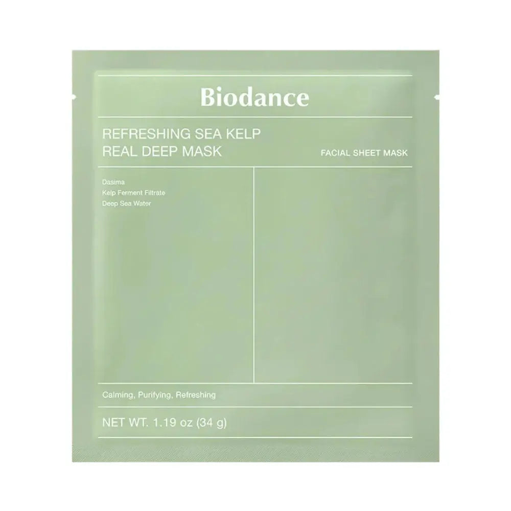 Biodance Refreshing Sea Kelp Masca servetel purifianta, 34 g Biodance