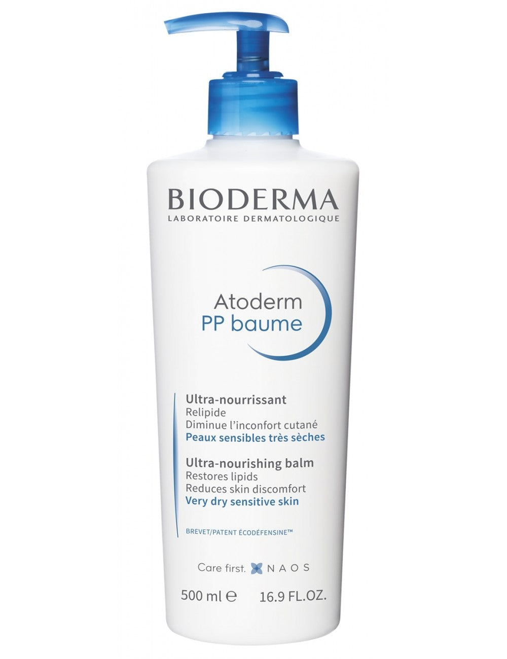 Bioderma, Atoderm PP, Ultra-nutritiv, Balsam, Pentru față și corp, 500 ml