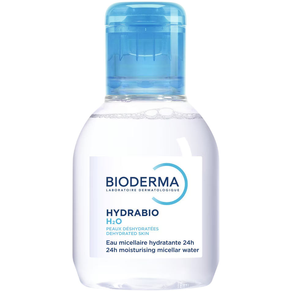 Bioderma, Hydrabio H2O, Curățare, Apă micelară, Pentru piele sensibilă și uscată, 100 ml