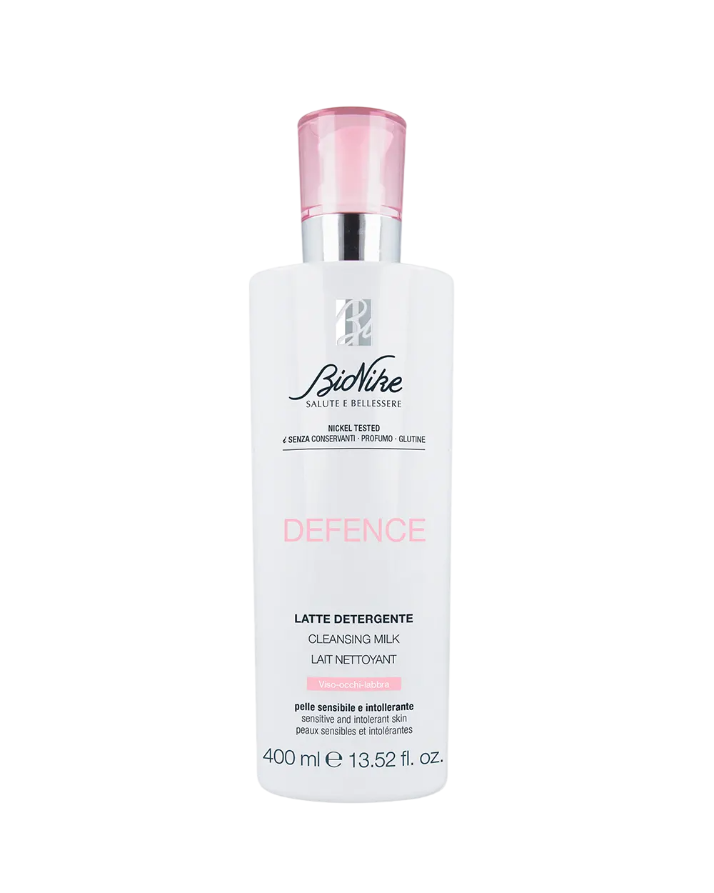 BioNike Defence lapte demachiant fata, ochi si buze, 400 ml