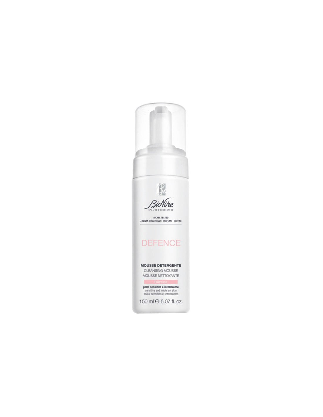BioNike Defence spuma de curatare calmanta, 150 ml