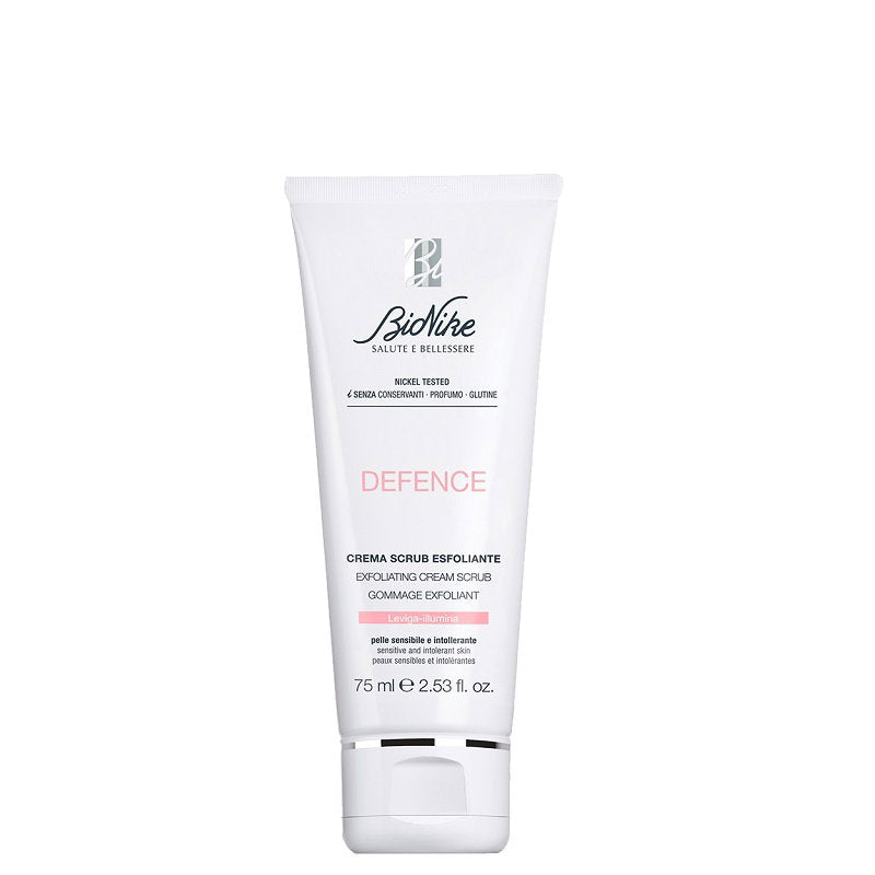 BioNike Defence scrub exfoliant delicat pentru fata, 75 ml