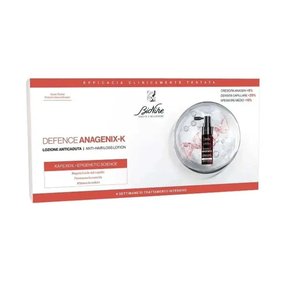 BioNike Defence Anagenix-K lotiune anticadere, 6 x 15 ml