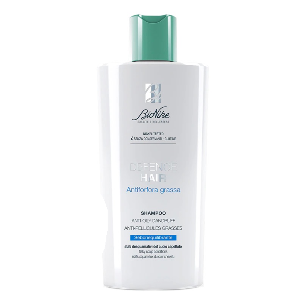 BioNike Defence Hair sampon antimatreata purifiant pentru matreata grasa, 200 ml