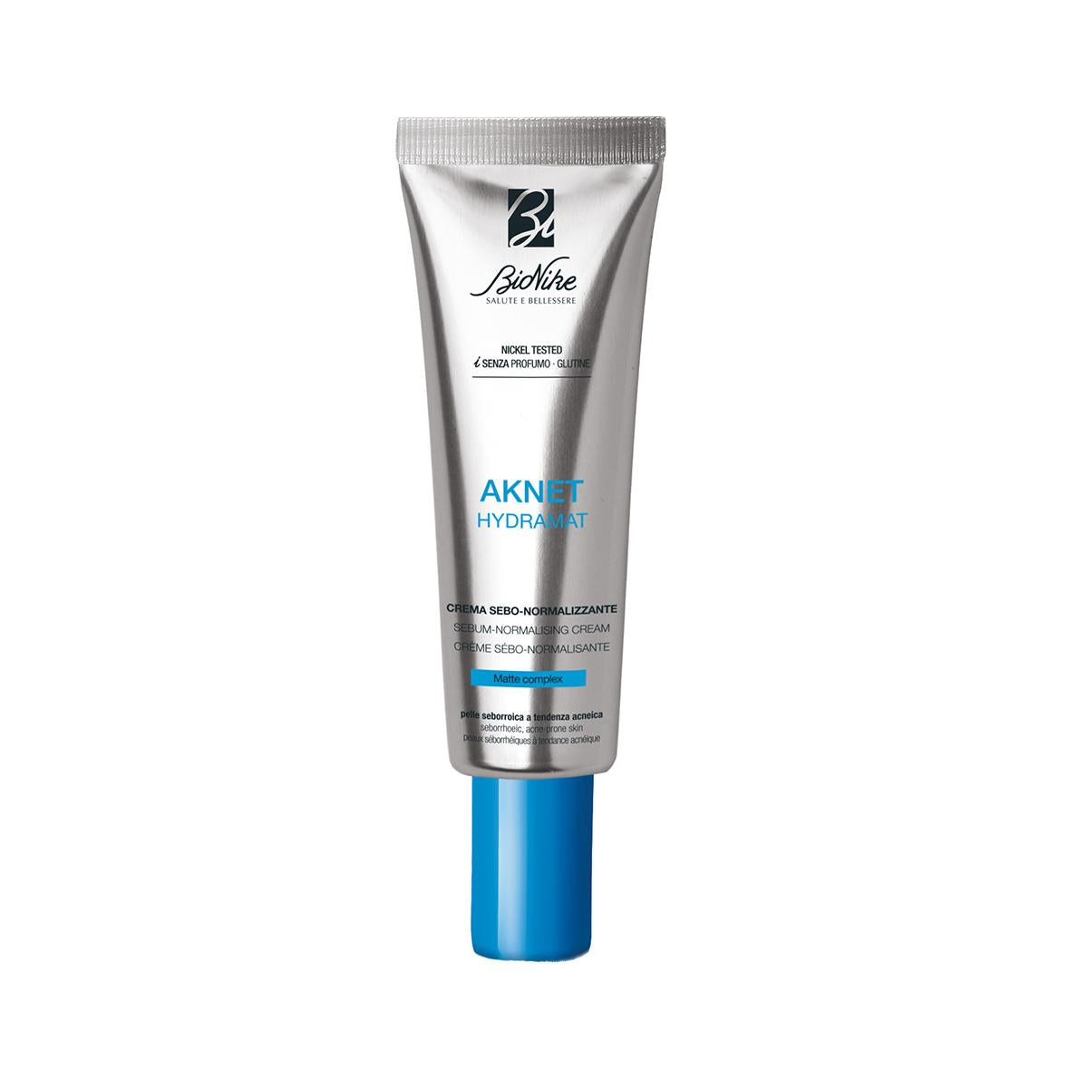 BioNike Aknet Hydramat crema reechilibranta matifianta, 40 ml