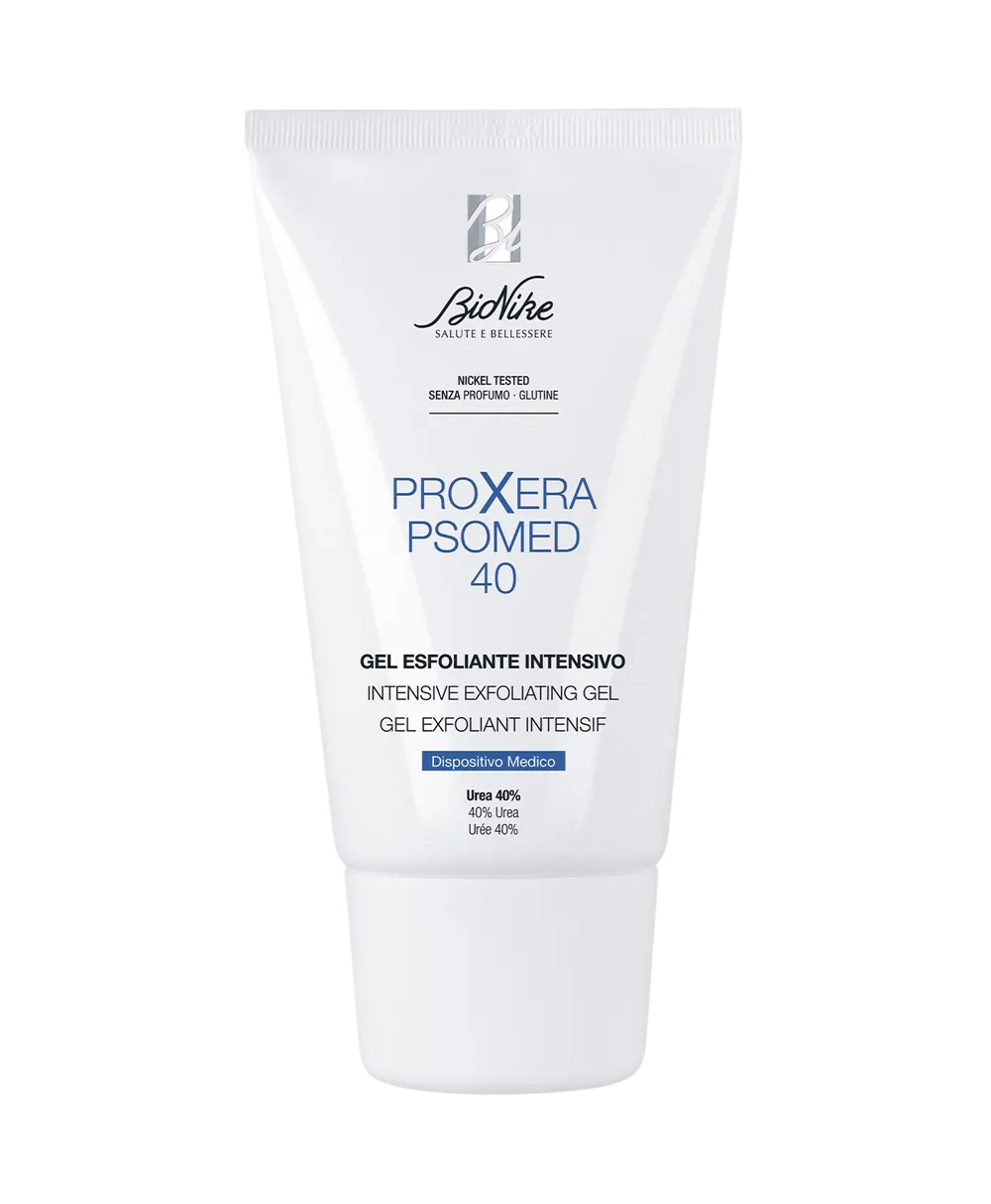 BioNike Proxera Psomed 40 gel exfoliant intensiv cu uree 40%, 100 ml