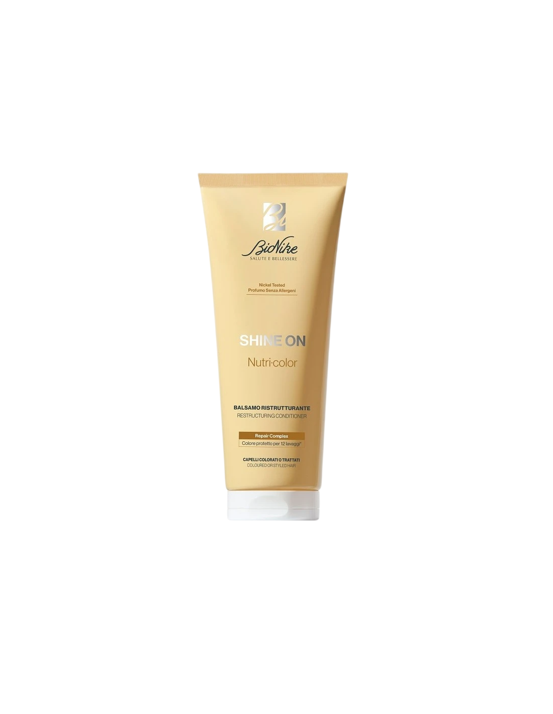 BioNike Shine On Nutri-Color balsam restructurant post-colorare, 200 ml