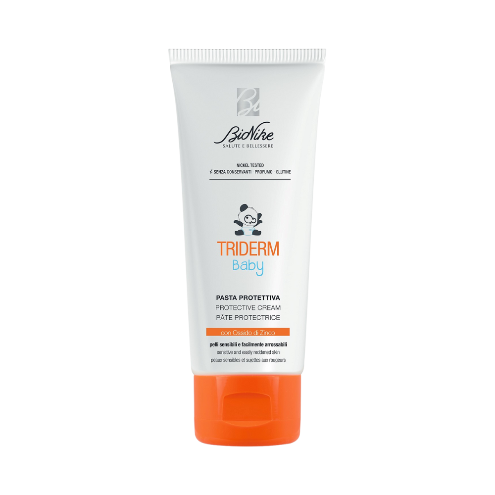 BioNike Triderm Baby crema protectoare calmanta pentru zona scutecului, 100 ml
