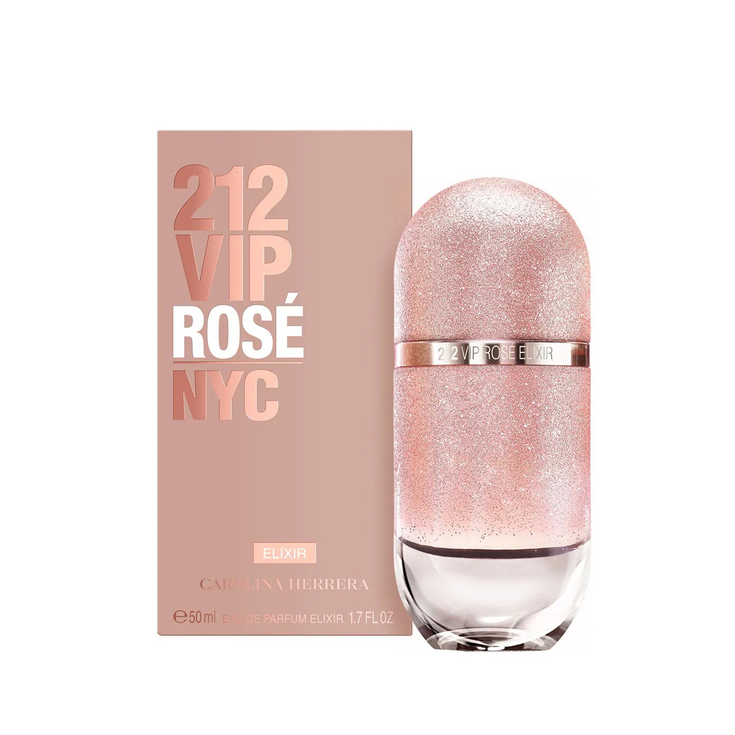 Carolina Herrera, 212 VIP Rose Elixir, Apă de parfum, Pentru femei, 50 ml