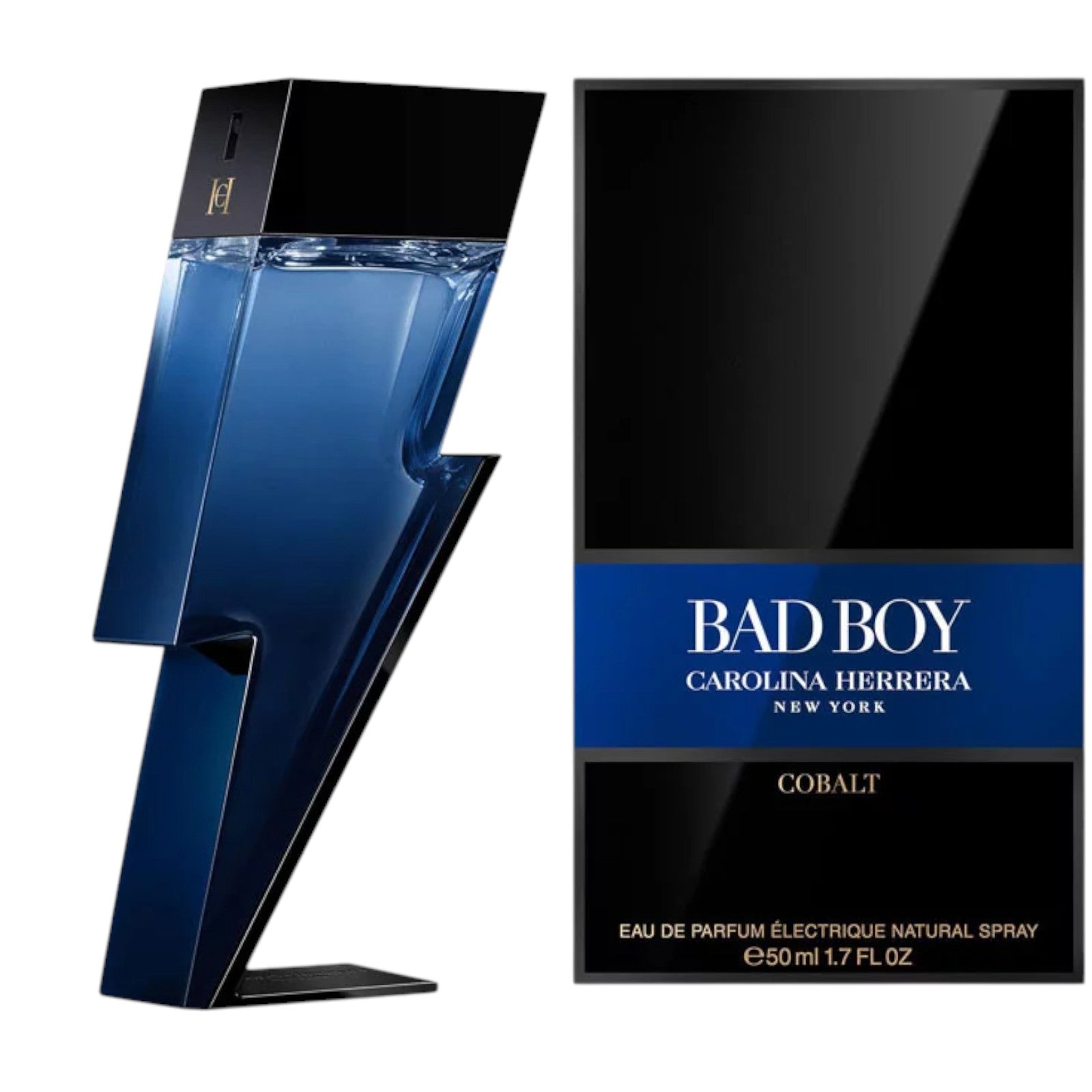 Carolina Herrera, Bad Boy Cobalt, Apă de parfum, Pentru bărbați, 100 ml