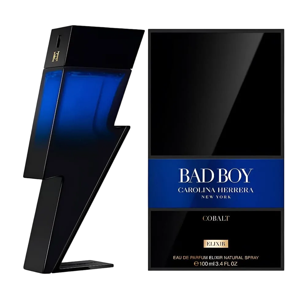 Carolina Herrera, Bad Boy Cobalt Elixir, Apă de parfum, Pentru bărbați, 100 ml