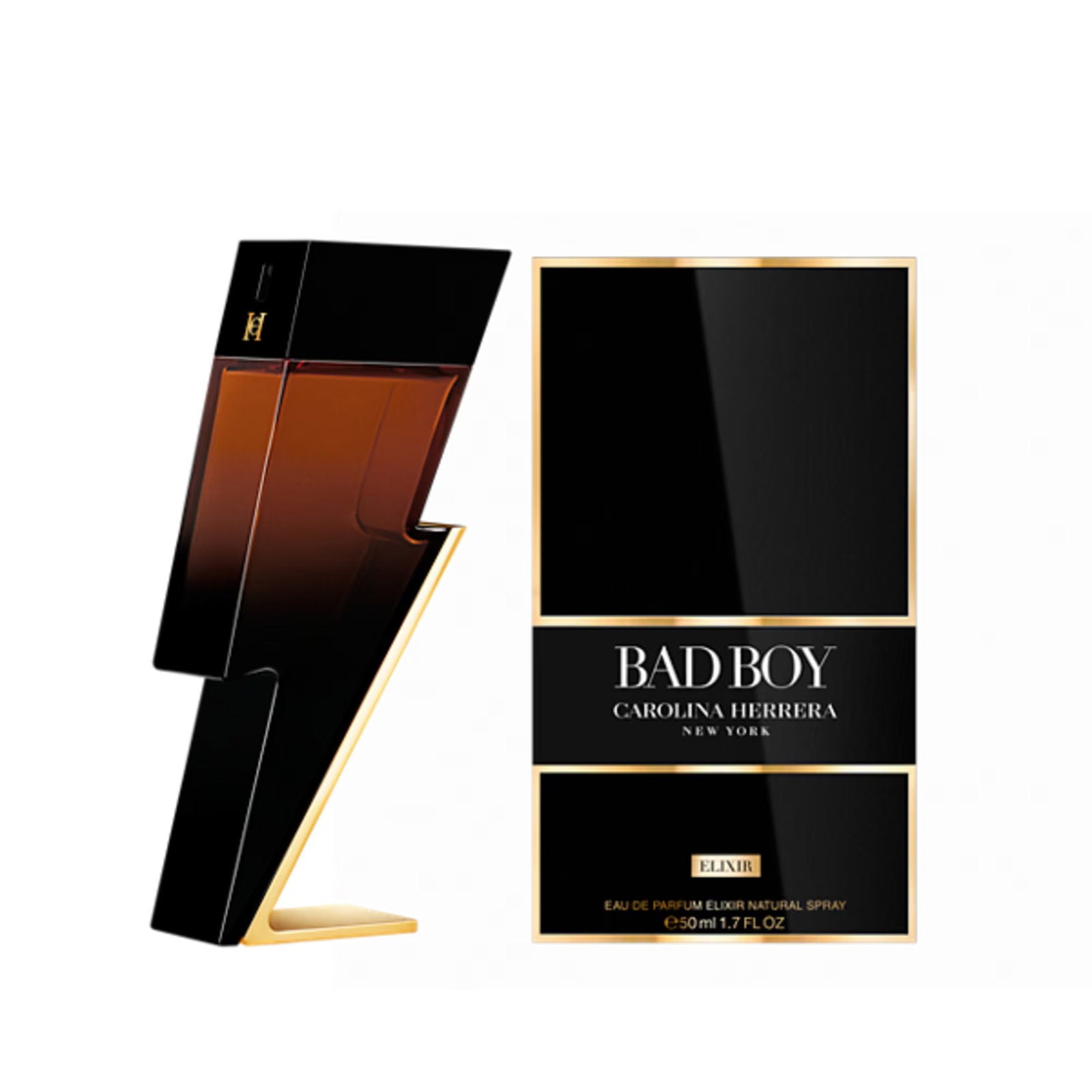 Carolina Herrera, Bad Boy Elixir, Apă de parfum, Pentru bărbați, 50 ml