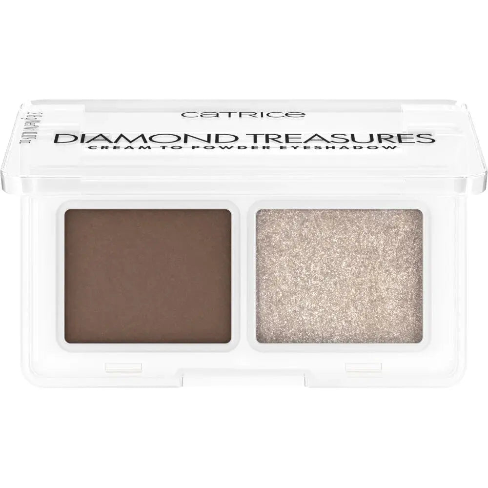 Catrice Diamond Treasures paleta de farduri de pleoape 010 Hazel Spark, 2.8 g Catrice