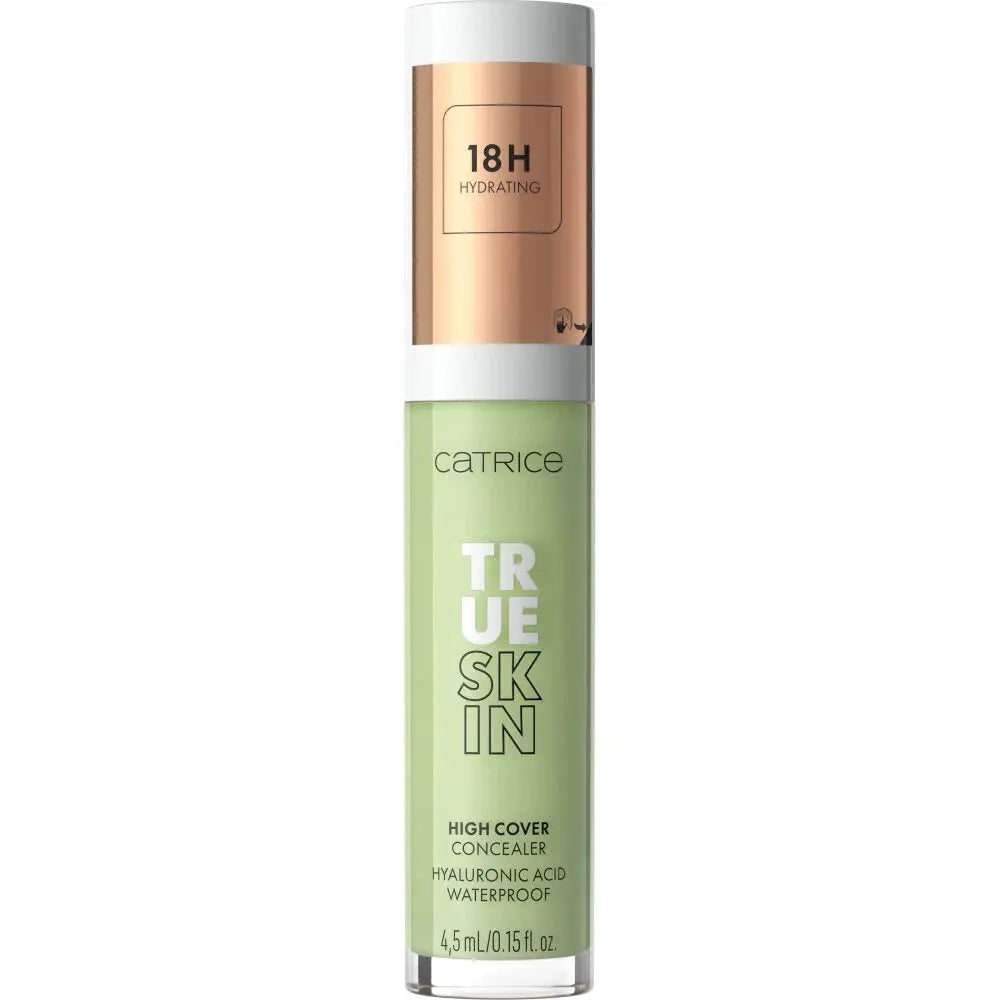 Catrice True Skin corector lichid rezistent la apa cu acoperire mare 300 CC Green, 4.5 ml Catrice