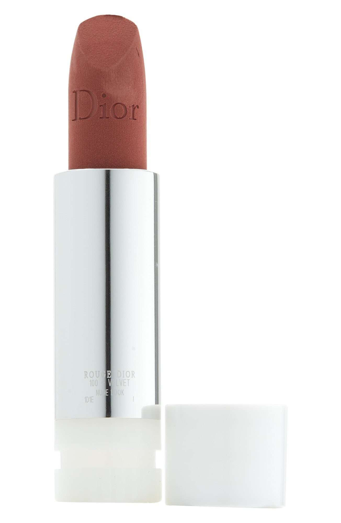 Christian Dior, Couture Colour, Mat, Ruj cremos, 100, Aspect nud, Reumplere, 3.5 g