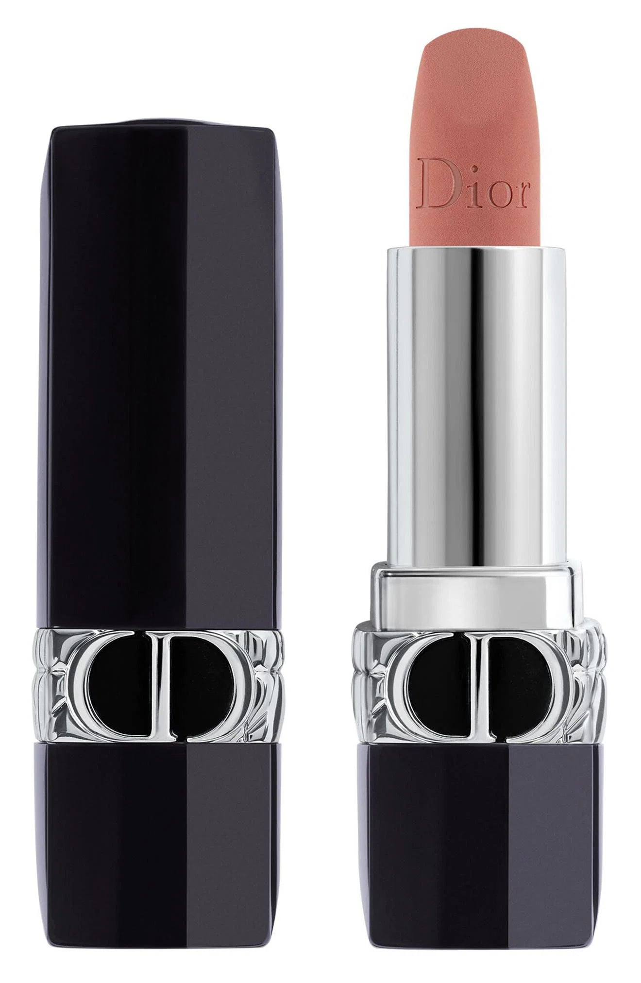 Christian Dior, Couture Colour, Balsam de buze, 100, Aspect nud, Reincărcabilă, 3.5 g