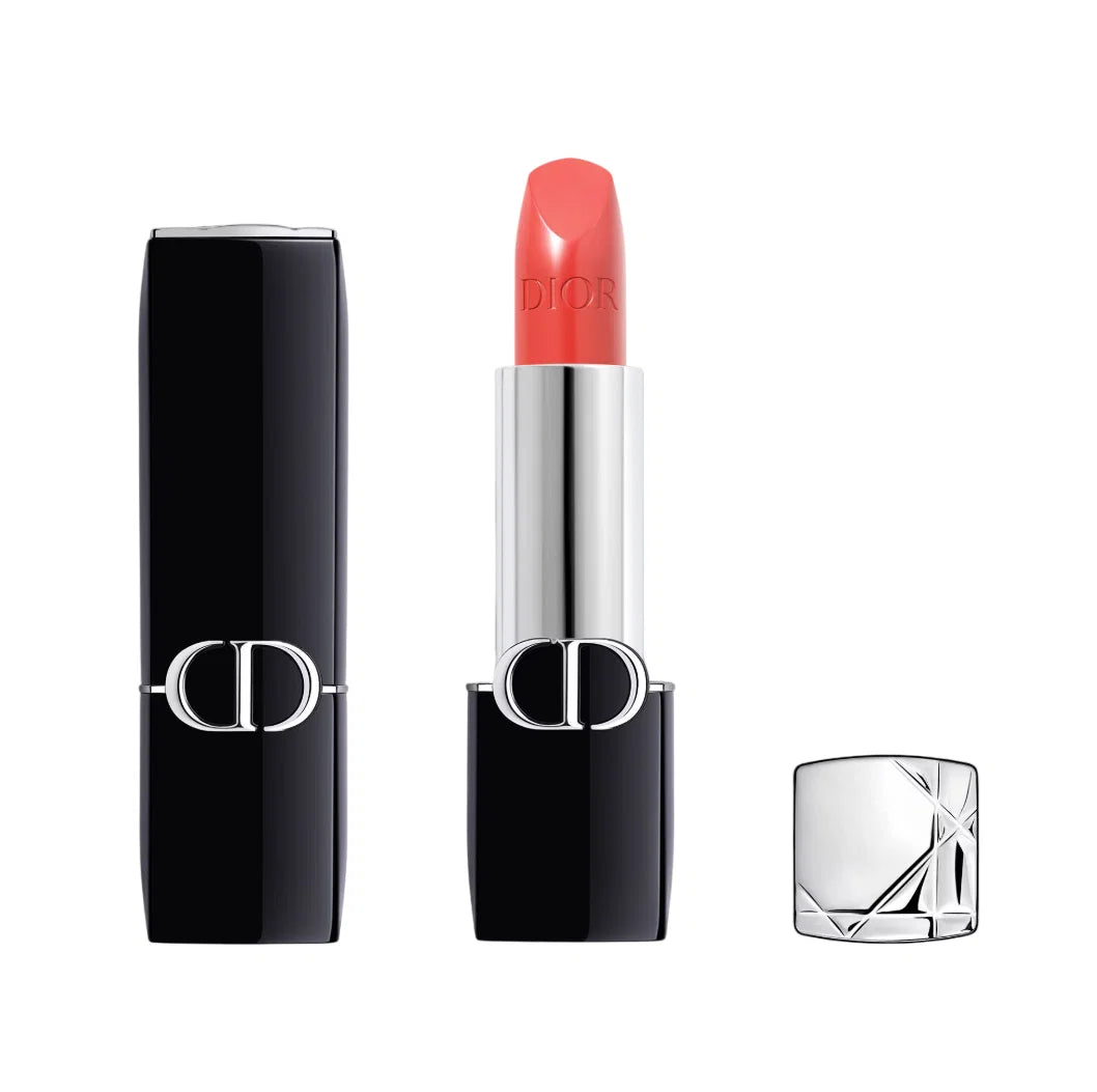 Christian Dior, Dior Rouge, Finisaj satinat, Ruj cremos, 540, Coral mătăsos, 3.5 g