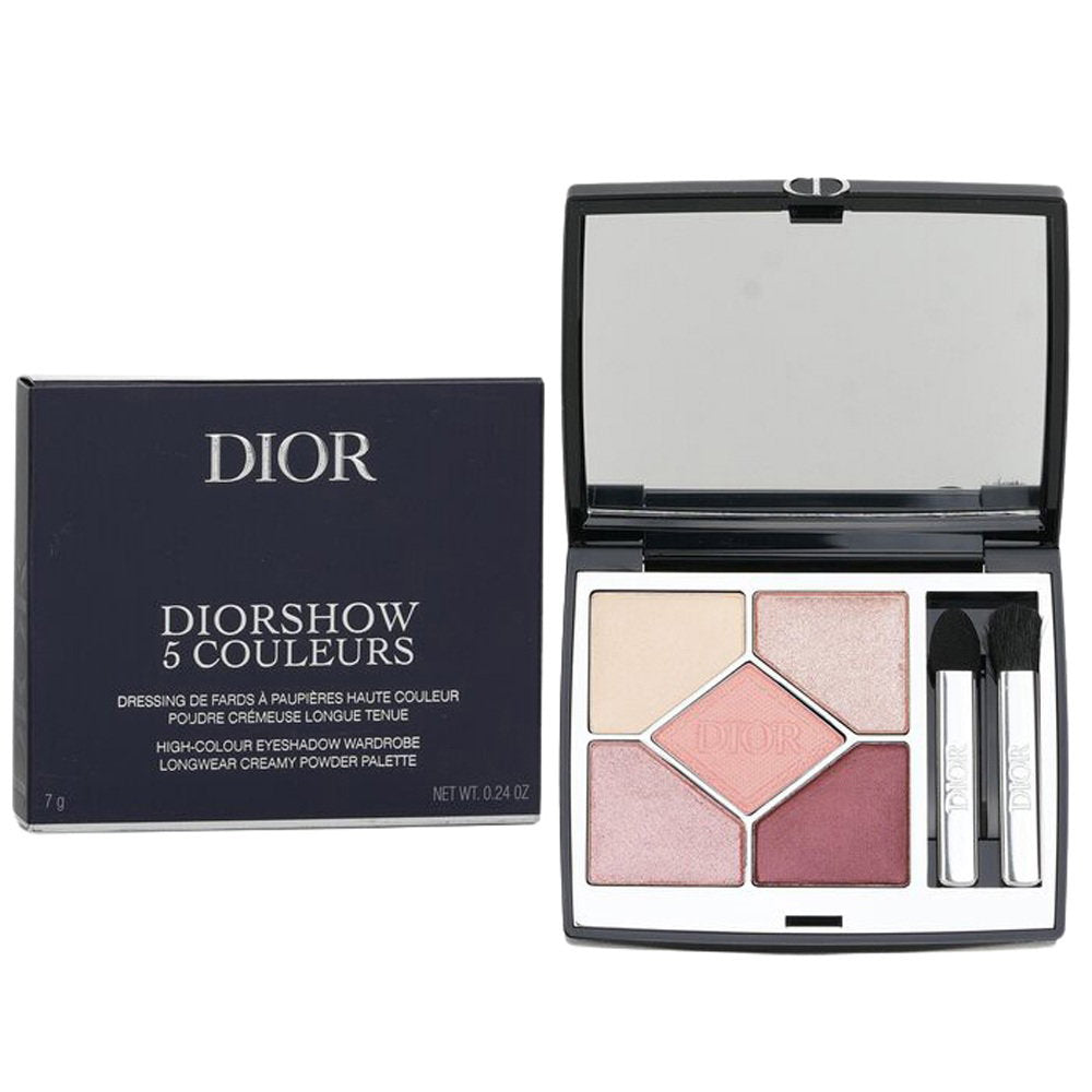 Christian Dior, Diorshow, Paletă de farduri de ochi, 743, Rose Tulle, 5 nuanțe, 7 g