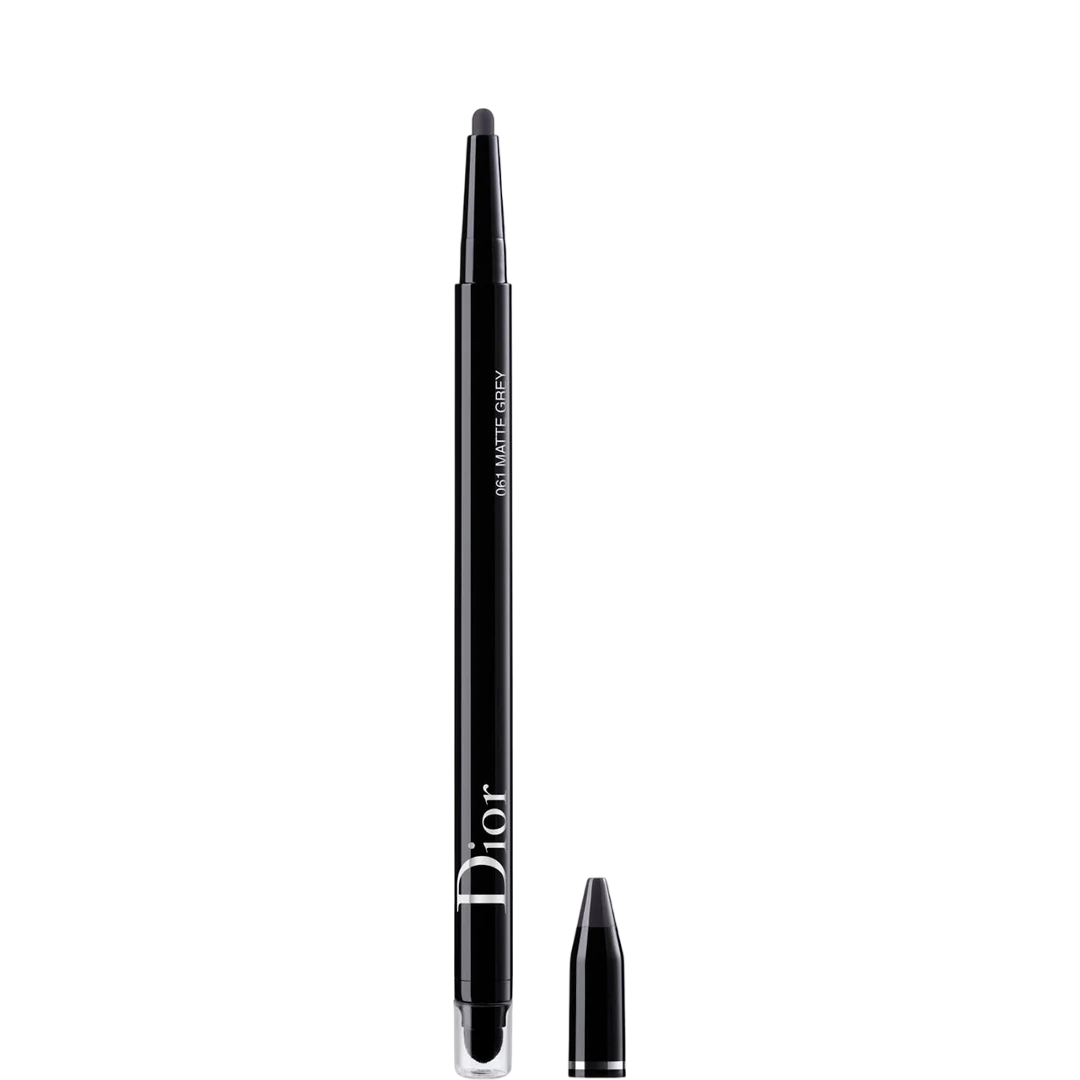 Christian Dior, Diorshow On Stage, Rezistent la apă, Cu două capete, Creion kohl, 061, Gri, 1.2 g
