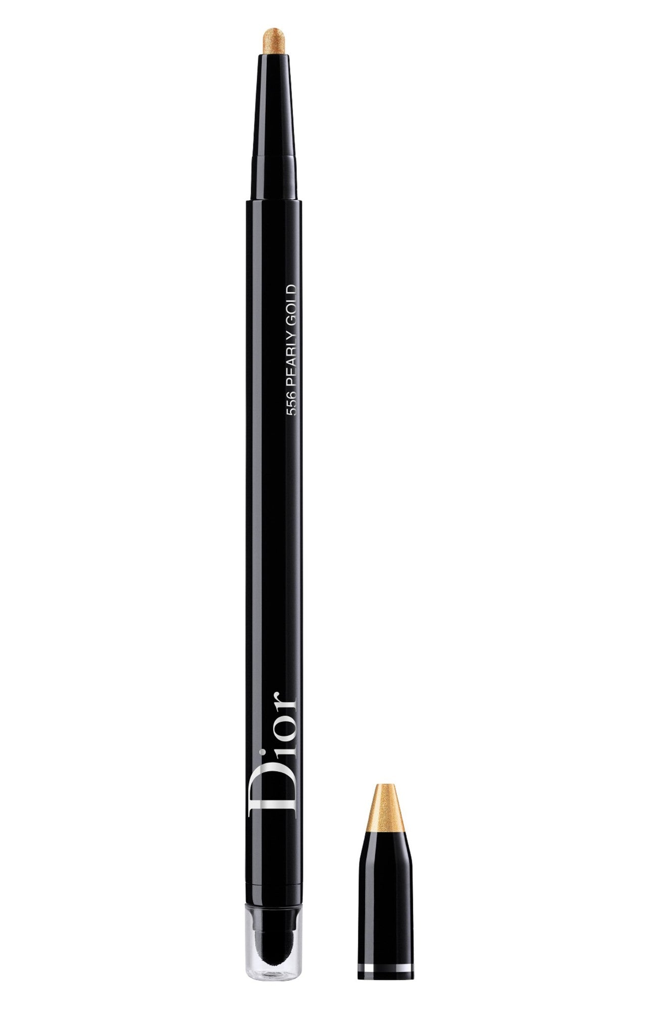 Christian Dior, Diorshow, Rezistent la apă, Cu două capete, Culoare intensă, Tuș de ochi lichid, 556, Aur, 0.2 g