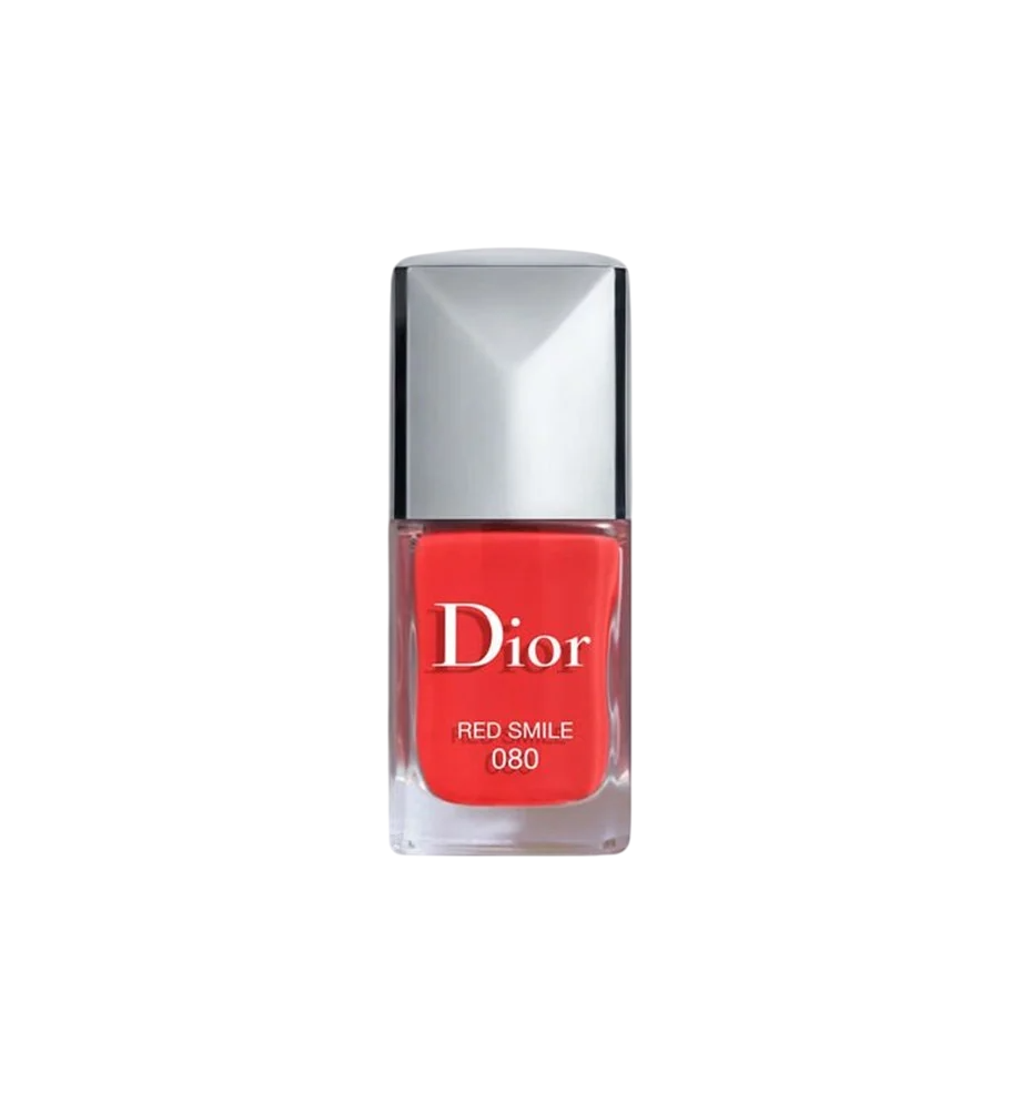 Christian Dior, Vernis, Efect de gel, Lac de unghii, 080, Zâmbet roșu, 10 ml